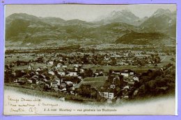 SUISSE -- MONTHEY --  Vue Générale Les Diablerets - Monthey