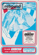 Official Basketball Programme British Championship 1976 TEAM FIAT - MILTON KEYNES ALL STARS - Habillement, Souvenirs & Autres