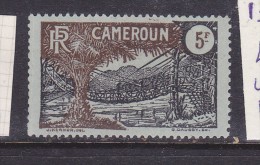 CAMEROUN N° 130 5F NOIR ET BRUN S AZURE PONT DE LIANES NEUF AVEC CHARNIÈRE TRÈS PROPRE - Unused Stamps