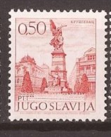 1971 1428 X -NO PH  JUGOSLAVIJA JUGOSLAWIEN  FREIMARKEN SEHENSWUERDIGKEITEN KRUSEVAC SRBIJA SERBIEN  MNH - Ungebraucht