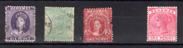 BAHAMAS Britanniques -  Petit Lot - N° 2 A  - N° 4 A - N° 11 - Ob -  + N° 18 - * - - 1859-1963 Crown Colony