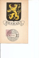 Belgique ( Carte Privée De 1951 à Voir) - Private & Local Mails [PR & LO]