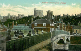 Royaume-Uni - Angleterre - Berkshire - Windsor Castle From Bridge - état - Windsor Castle