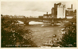 Royaume-Uni - Angleterre - Durham - Victoria Bridge , Stockton - Flour Mills à Droite - état - Otros & Sin Clasificación