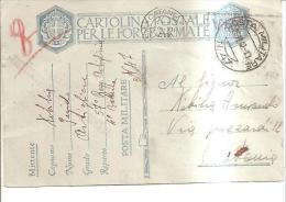 79753)cartolina Postale In Franchiggia-poste Militare-2-12-40 Timbron.41 - Franchise