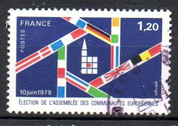 FRANCE. N°2050 Oblitéré De 1979. Assemblée Des Communautés Européennes. - Institutions Européennes