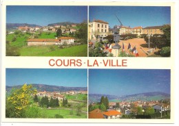 69 - COURS-LA-VILLE - Multi-vues (dont Monument Aux Morts) - éd. Yvon N° 10 69 0090 - Cours-la-Ville