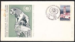 Yugoslavia 1967, Illustrated Cover "Trogir Cathedral Of St. Lorenz" W./ Special Postmark "Trogir", Ref.bbzg - Covers & Documents