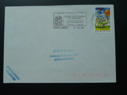 Journées Guerre De L'information Rennes Armees - Flamme Sur Lettre Postmark On Cover - Informatique