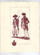 Militaria , 4 Pages,sapeur Et Officier Vers 1780,sapeur Du Génie Vers 1900,atelier Arts Décoratifs , Frais Fr : 3.00€ - Lithographies