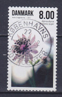 Denmark 2011 Mi. 1856 A    8.00 Kr. Summer Flower Blume (from Sheet) Deluxe Cancel !! - Gebruikt
