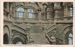 Amérique - Etats Unis - Albany - Million Dollar Staircase, State Capitol - Albany