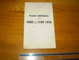 Plan Général De La Foire De Lyon 1956 - Other Plans