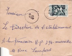 AFRIQUE OCCIDENTALE FRANCAISE COLONIE LETTRE PAR AVION POUR LA FRANCE TIMBRE STAMP LE CAFE CAD MARCOPHILIE - Briefe U. Dokumente