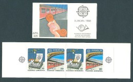 Greece 1988 Europa Cept Booklet 2 Sets 2-side Perforation MNH - Libretti