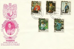 Penrhyn 1981 International Year Of Disabled FDC - Penrhyn