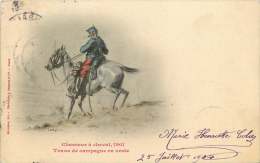 Chasseur à Cheval, 1901 - Tenue De Campagne En Veste  Voyagée 1904 Pour La Roumanie - Uniformes