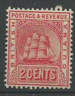 140017547  BRTISH GUIANA  YVERT   Nº  107  */MH - Guyane Britannique (...-1966)