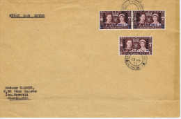 UK: British Postoffice In Casablanca: Morocco + Tanger Mixed Stamps On First Day Cover T - Covers & Documents