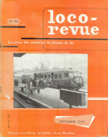 Loco-revue/La Revue Des Amateurs De Chemin De Fer/Septembre 1957 - N° 166 - Modélisme