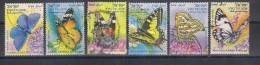 Israel  2013  Butterflies 6 Different (a3p17) - Used Stamps (without Tabs)