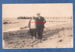 CPA Photo - BRUNSHAUPTEN ( Kühlungsborn ) - Couple à La Plage - 1922 - Kuehlungsborn