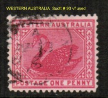 WESTERN AUSTRALIA    Scott  # 90 VF USED - Gebruikt