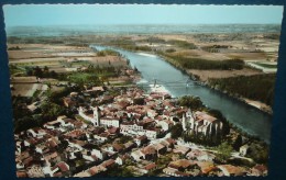 AUVILLAR.Vue Panoramique Aérienne.Cpsm,neuve,be - Auvillar