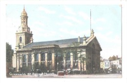 Greenwich. - St.Alrege Church SOUTH LONDON USED 1907 - London Suburbs