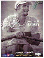 (913) Australia Sydney 2000 Olympic Games - Canada Rower - Rowing - Juegos Olímpicos