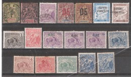 GUYANE FRANCAISE, Lot De 18 Timbres Neufs Et Obl Dont Type Groupe,Fourmilier, Laveur D'Or, , B/TB, Cote 34 Euros - Autres & Non Classés