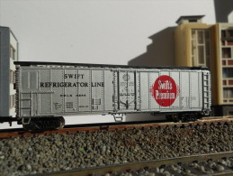 SCALA N - USA CARRO MERCI CHIUSO - BOXCAR  - SWIFT REFRIGERATOR - Goods Waggons (wagons)