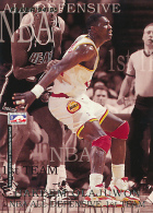 Basket, NBA, Fleer' 94-95 : All Defensive 1st Team, HAKEEM OLAJUWON, LATRELL SPREWELL - 1990-1999