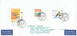 Hong Kong 2004 Olympic Games Beijing Bid Scouting Cover - Lettres & Documents