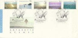 Australian Antarctic Territory 1987 Scenes FDC - FDC