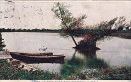Scene On Rock River Near Rockford Illinois 1908 - Rockford