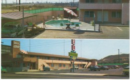 San Diego California, Trail Lodge Motel, Auto C1950s Vintage Postcard - San Diego