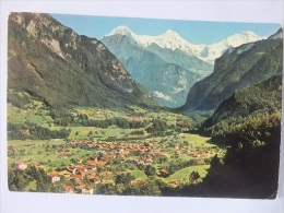 G50 Wilderswil - Eiger - Mönch - Jungfrau - Wilderswil