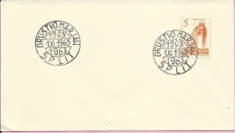 Club Marjan, Split, 1.11.1963., Yugoslavia, Cover - Covers & Documents