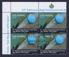 2012 SAN MARINO "25.A EDIZIONE INTERNAZIONALI DI TENNIS CEPU OPEN" QUARTIMA ANNULLO PRIMO GIORNO - Usati