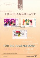 BRD / First Day Sheet (2000/25) 53111 Bonn: EXPO 2000 Hannover - 2000 – Hannover (Duitsland)