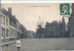 NORD PAS DE CALAIS - 59 - NORD - CARTE  TOP - HAUBOURDIN -Place De L'église - Haubourdin