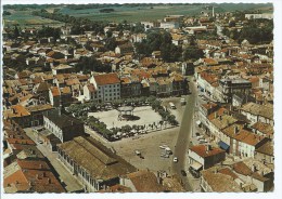 Od@ CPSM COMMERCY, VUE GENERALE AERIENNE, MEUSE 55 - Commercy