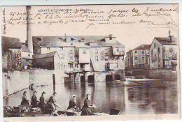 08. CHATEAU PORCIEN . LE MOULIN . ANIMATION. LAVANDIERES . Editeur WILMET . CARTE PRECURSEUR - Chateau Porcien