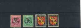 - FRANCE COLONIES . REUNION 1949/75  . TIMBRES CFA - Neufs