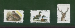 AUSTRALIA 1977 VICTORIA HUNTING TAX REVENUES SET OF 3 NHM WANDERER MOUNTAIN DUCK RUSA DEER SCARCE - Fiscaux