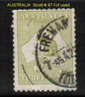 AUSTRALIA    Scott  # 47 F-VF USED - Oblitérés