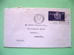 Ireland 1963 Cover To England - Freedom From Hunger - Wheat - Holiday Slogan - Lettres & Documents