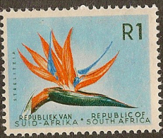 SOUTH AFRICA 1961 1r Strelitzia SG 210 HM #CM811 - Nuevos