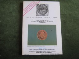 Catálogo Duran Sala De Arte Y Subastas Nº 107 Año 1978-Subasta Especial De Joyeria,Numismatica Y Filatelia - Altri & Non Classificati